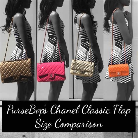 chanel classic 9 vs 10|Chanel Classic Flap Size Comparison .